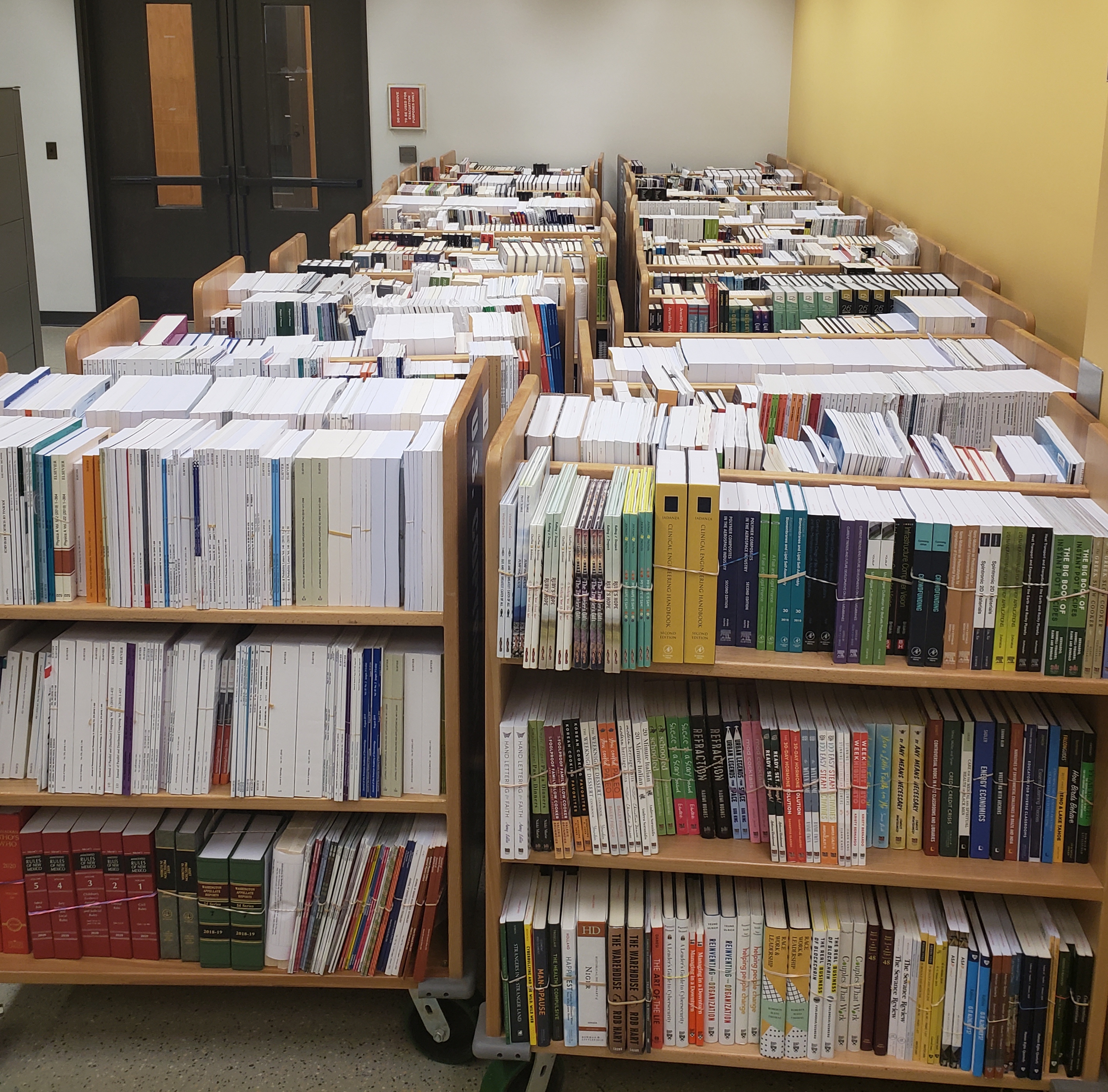 Deposit copies ready for registration specialists